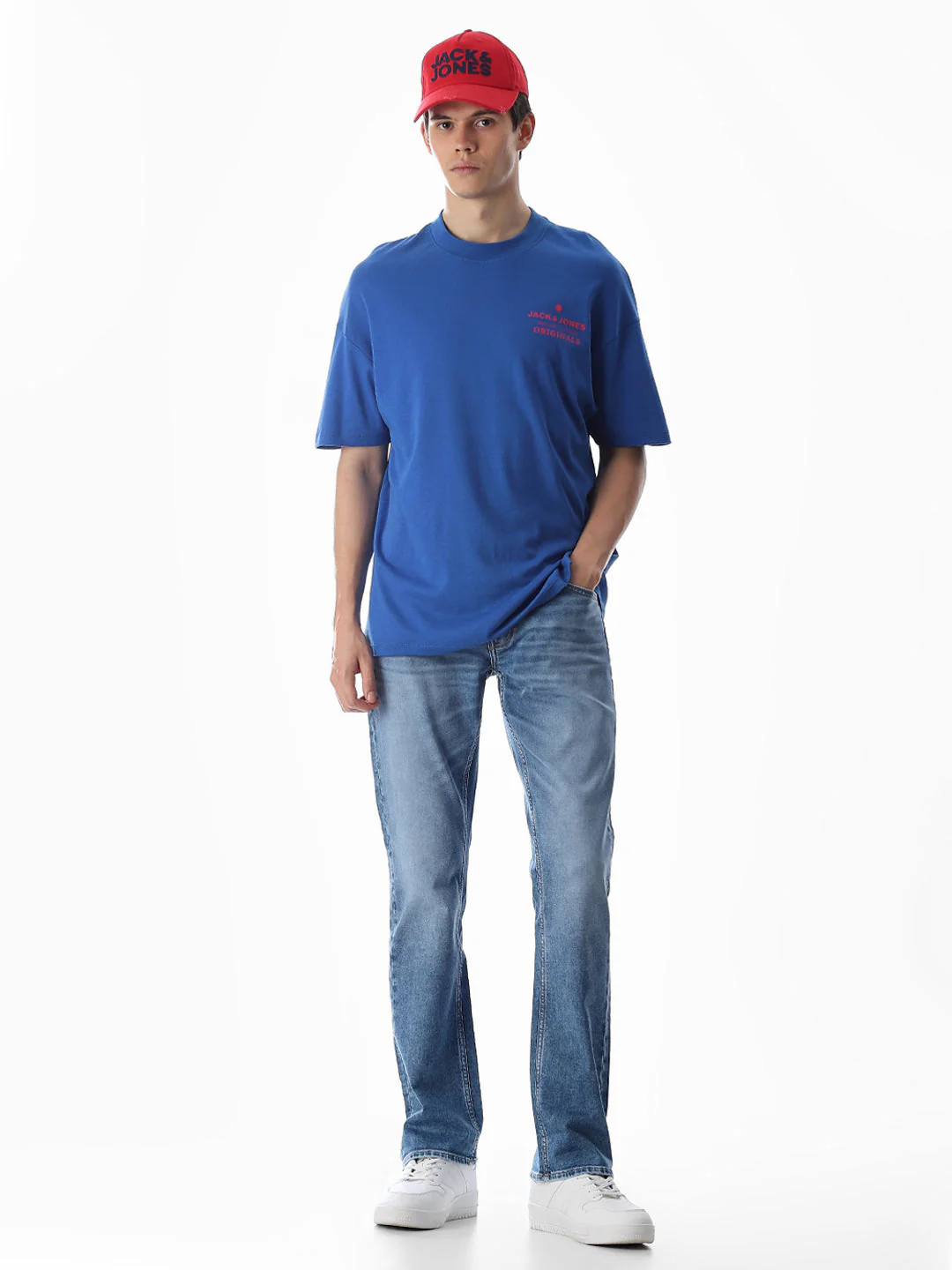 Clark Regular Fit Jeans - Medium Blue - Image 6