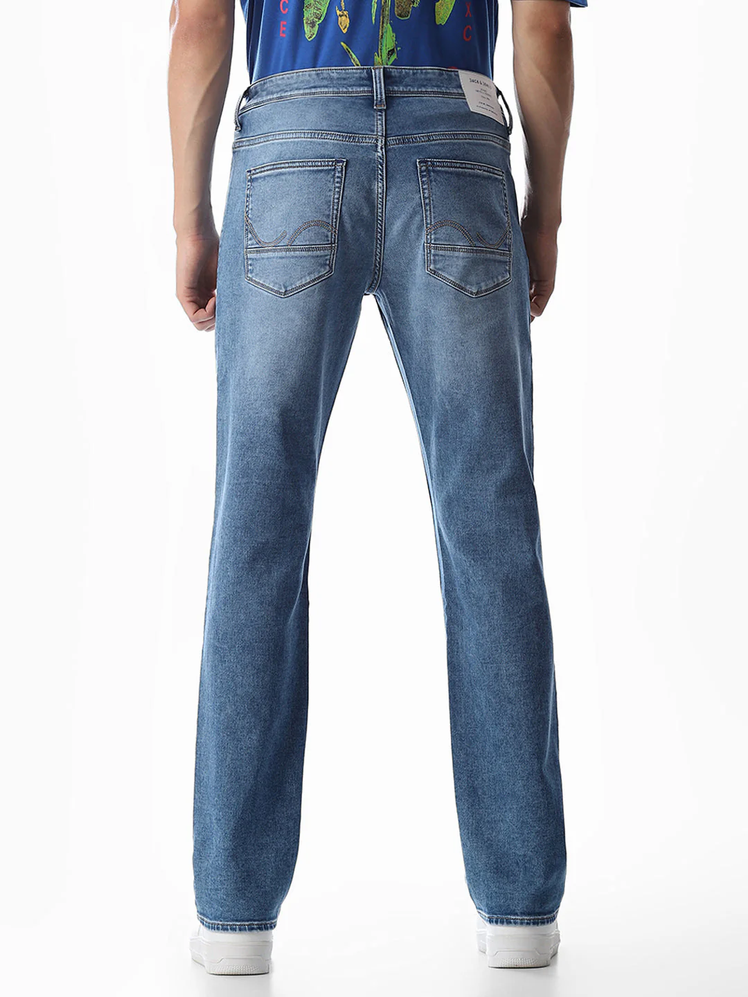 Clark Regular Fit Jeans - Medium Blue - Image 9