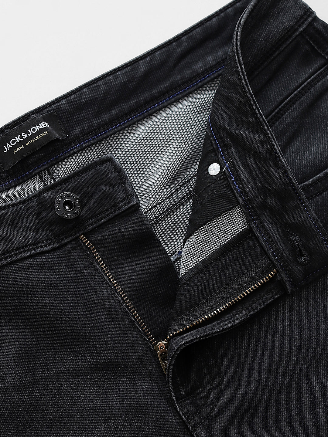 5 Pocket Ben Skinny Fit Jeans - Black - Image 5