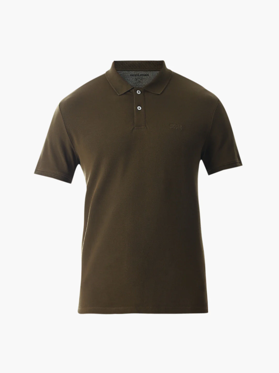 Button Placket Polo - Green - Image 7