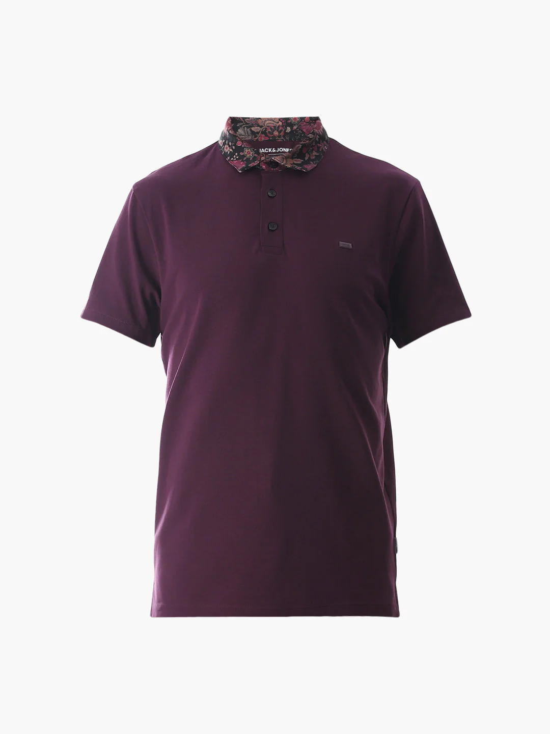 Printed Collar Regular Fit Polo - Image 7