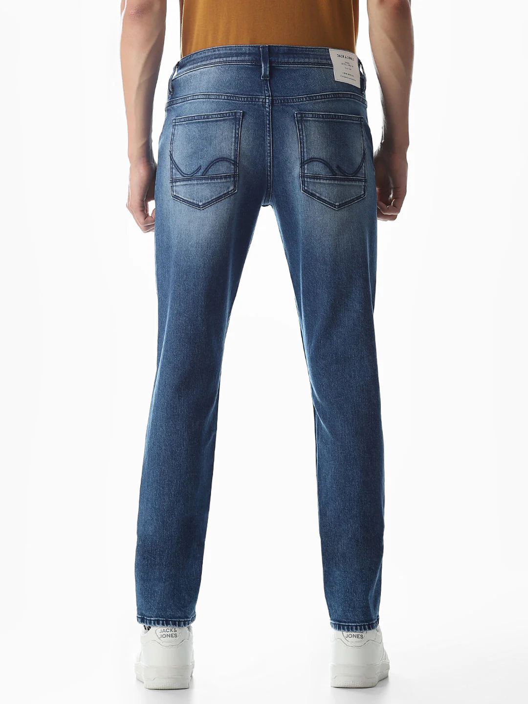 Distressed Glenn Slim Fit Jeans - Blue - Image 9