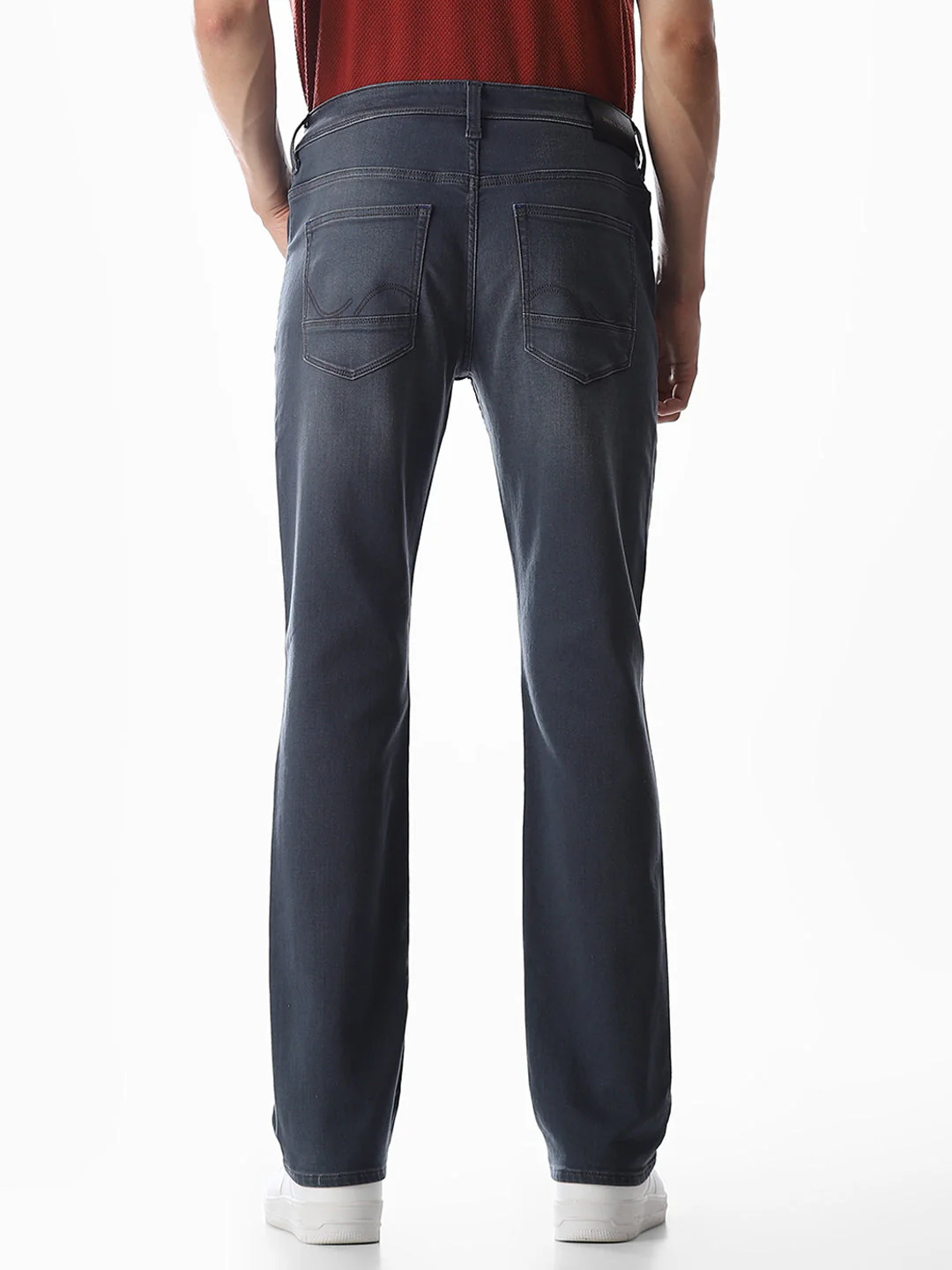 Clark Regular Fit Jeans - Dark Grey - Image 3