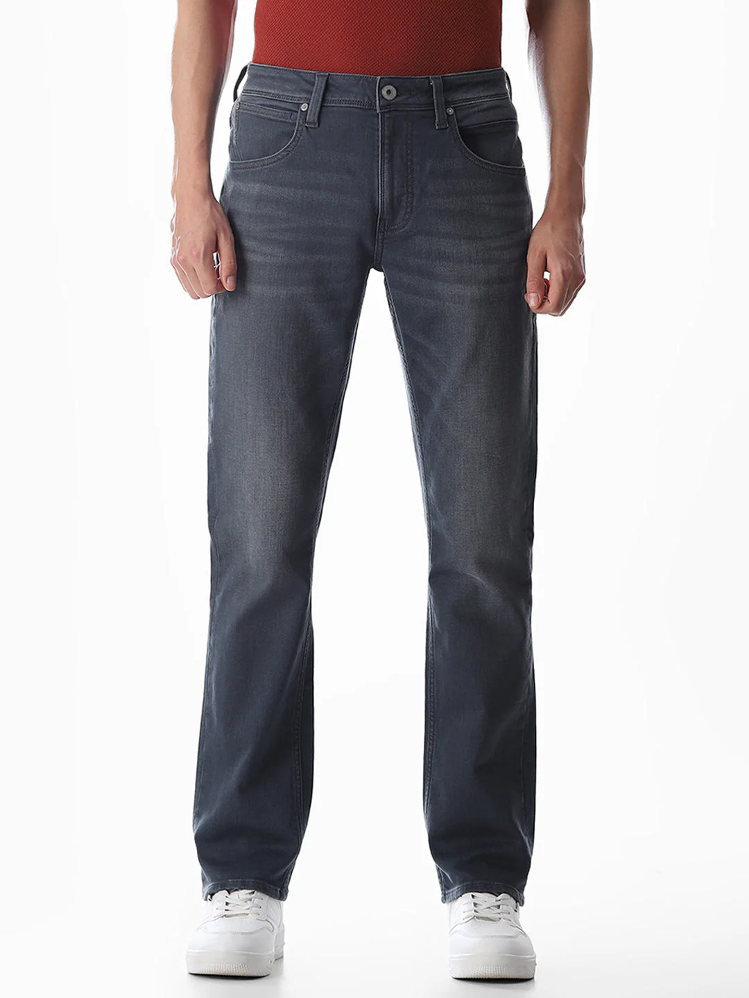 Clark Regular Fit Jeans - Dark Grey - Image 8