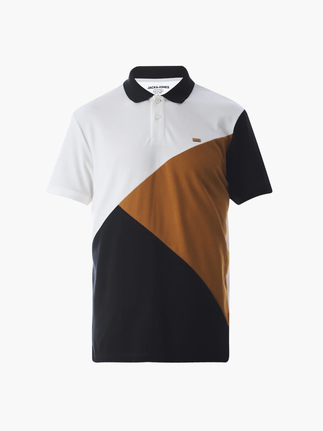 Cut & Sew Colourblocked Polo - Image 7