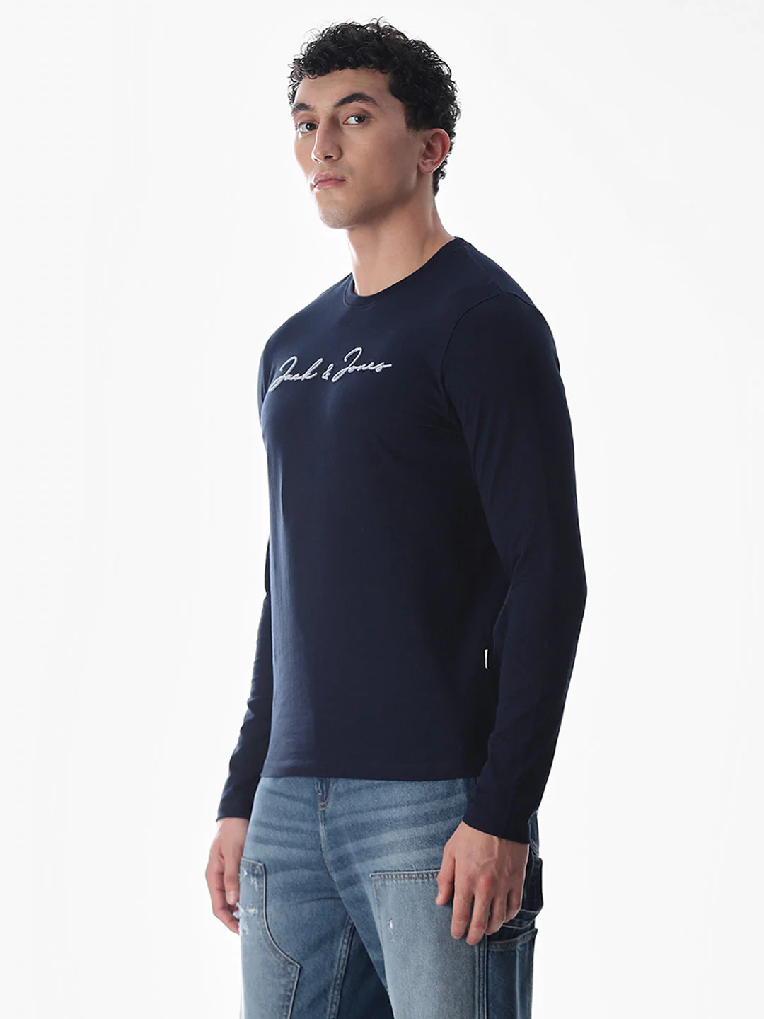 Logo Print Full Sleeves T-shirt - Image 3