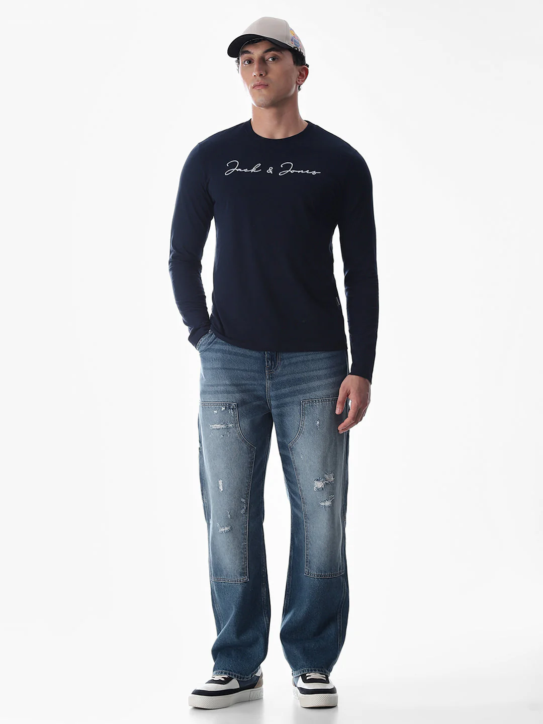 Logo Print Full Sleeves T-shirt - Image 6