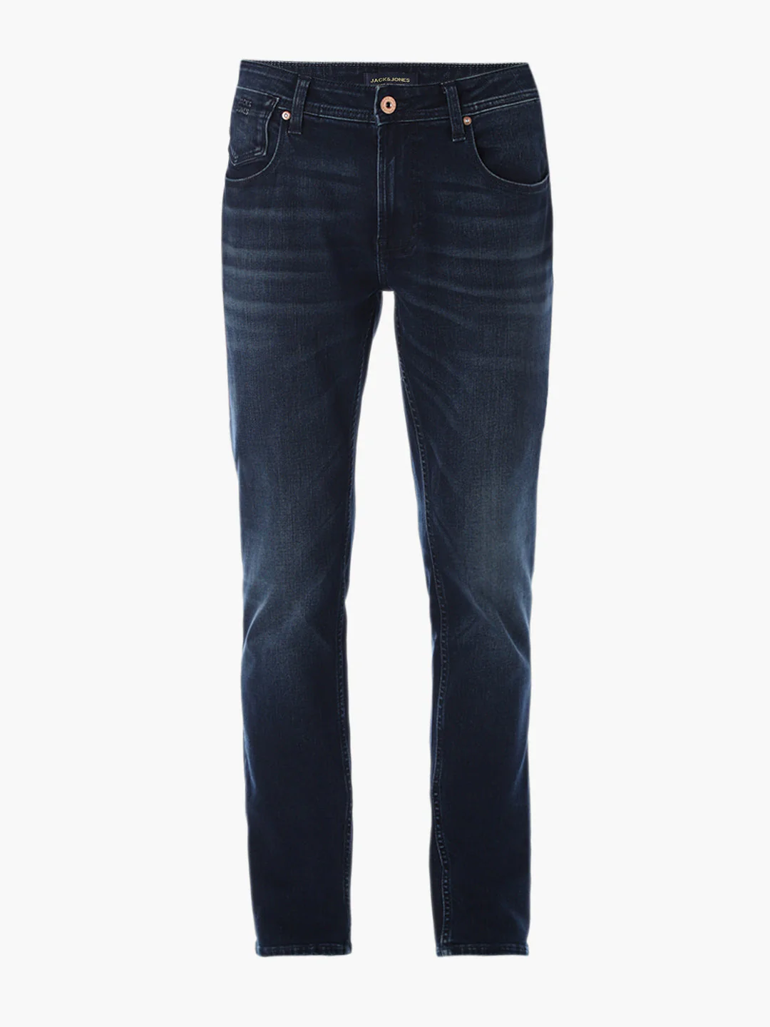 5 Pocket Dark Blue Skinny Jeans - Image 7