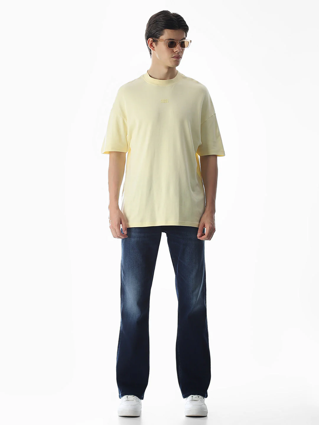 Blue Mildly Washed Cliff Bootcut Jeans - Image 6