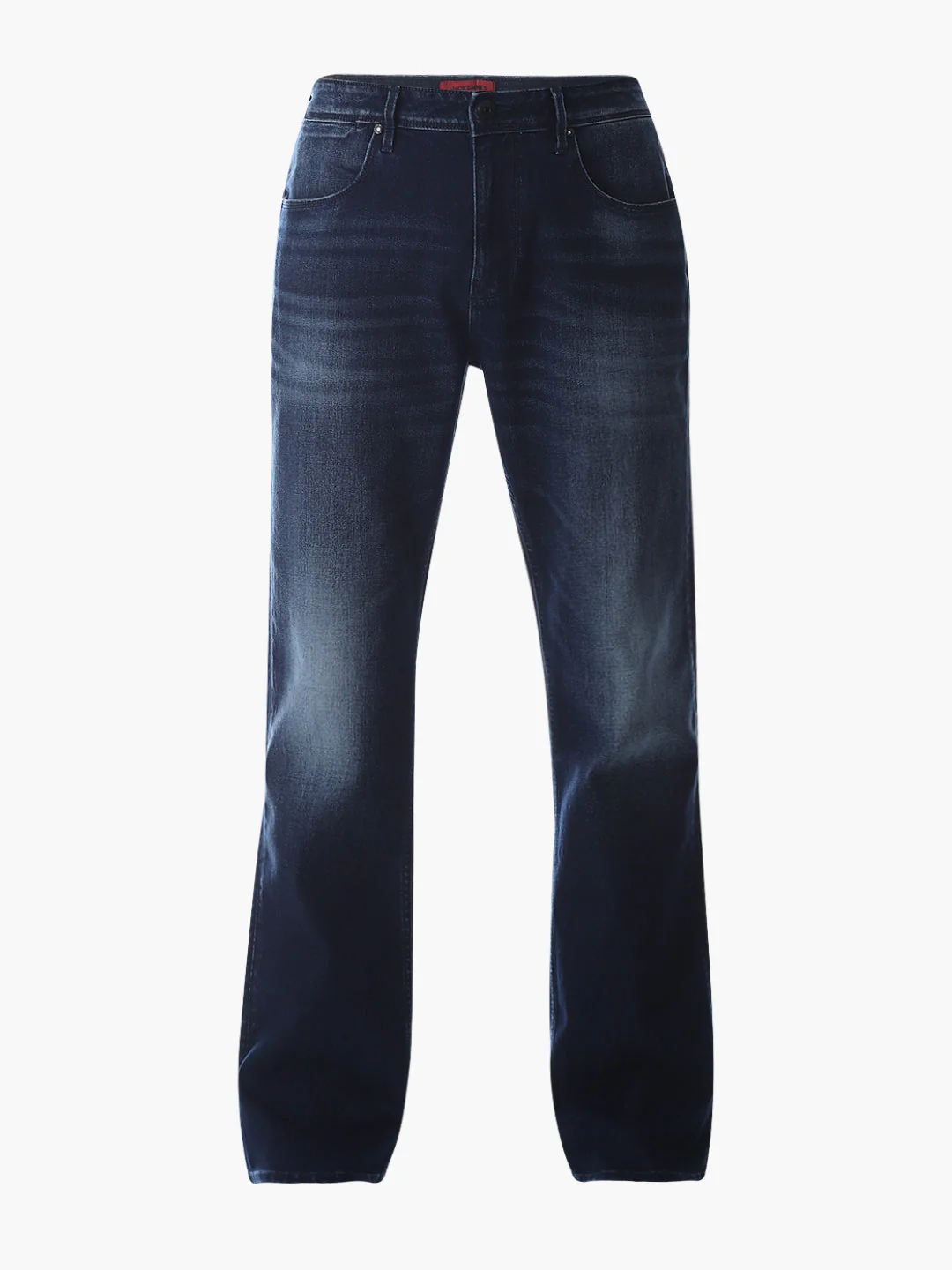 Blue Mildly Washed Cliff Bootcut Jeans - Image 7