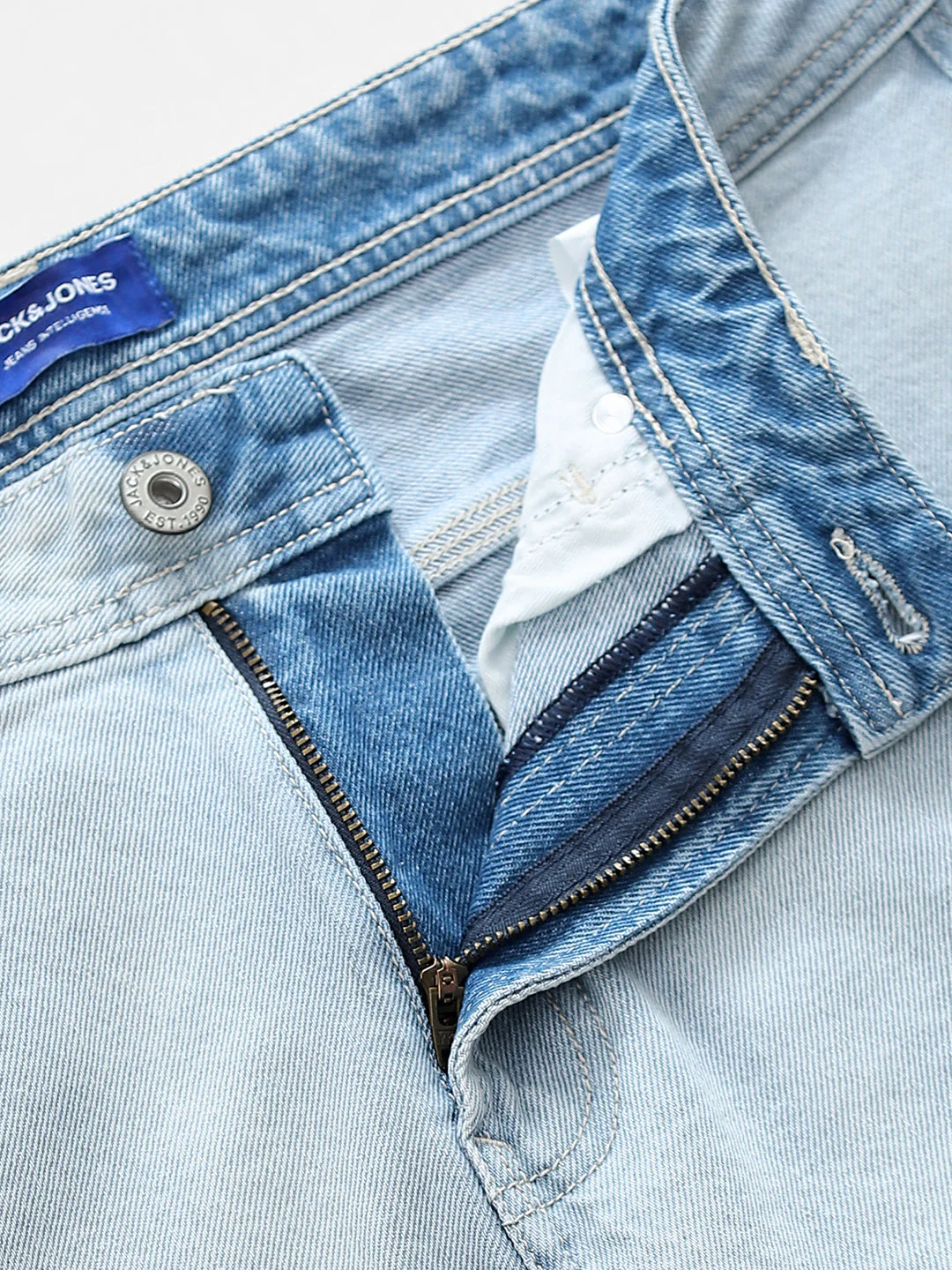 Mildly Distressed Clark Regular Fit Jeans - Image 5