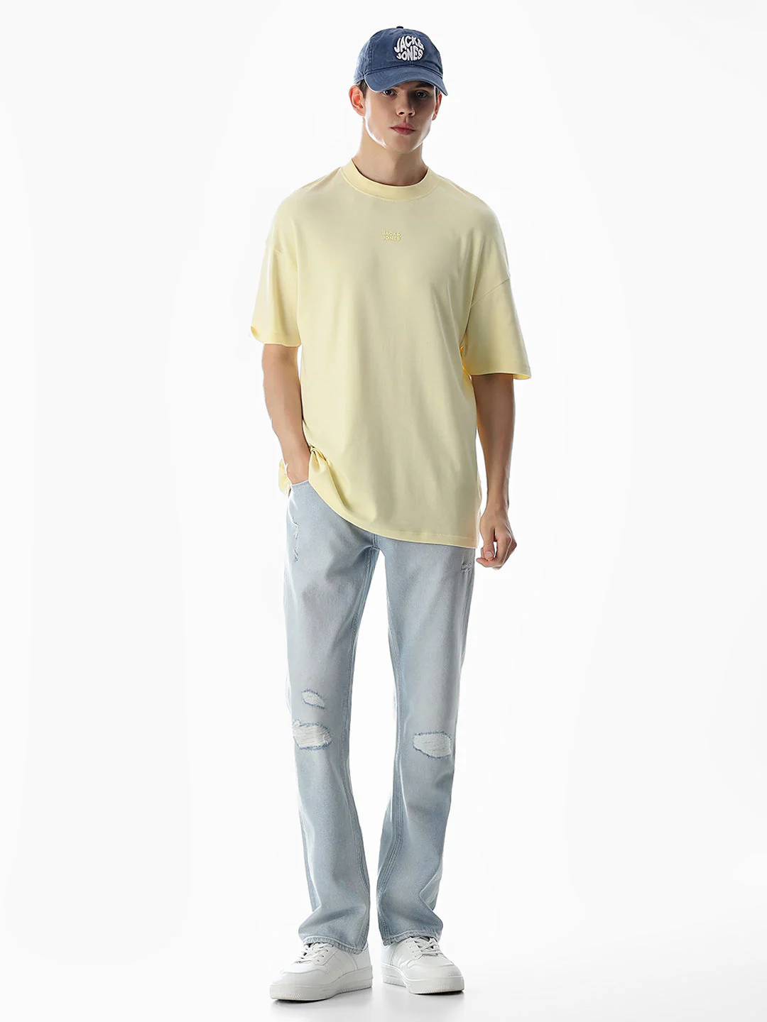 Mildly Distressed Clark Regular Fit Jeans - Image 6