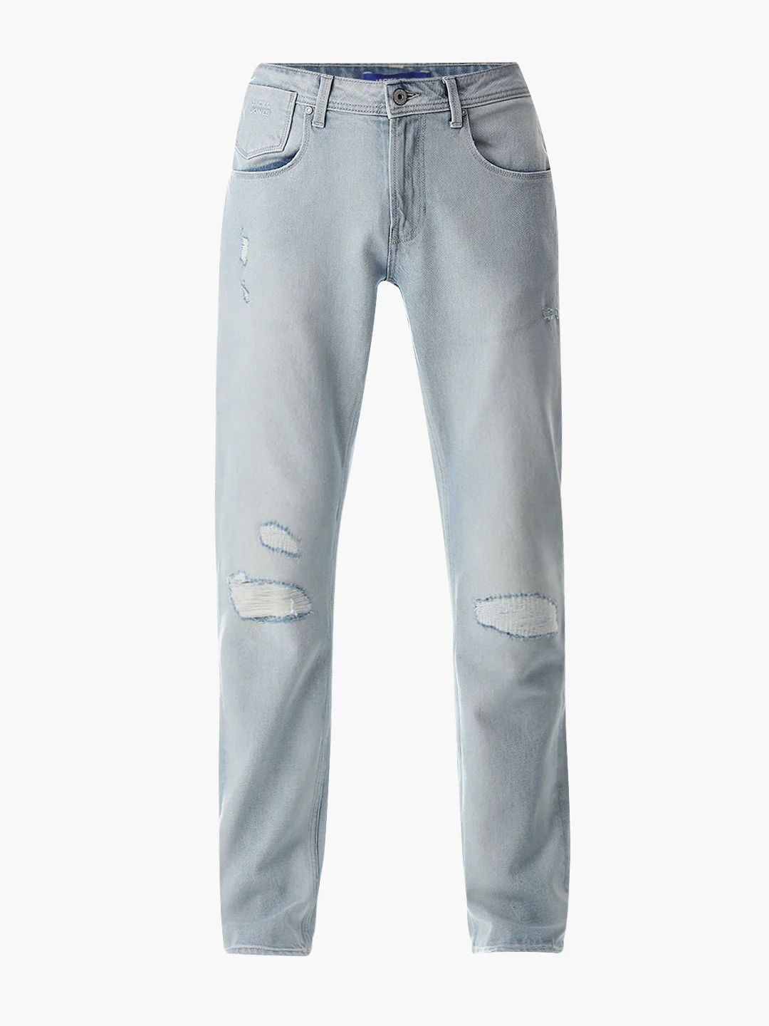 Mildly Distressed Clark Regular Fit Jeans - Image 7