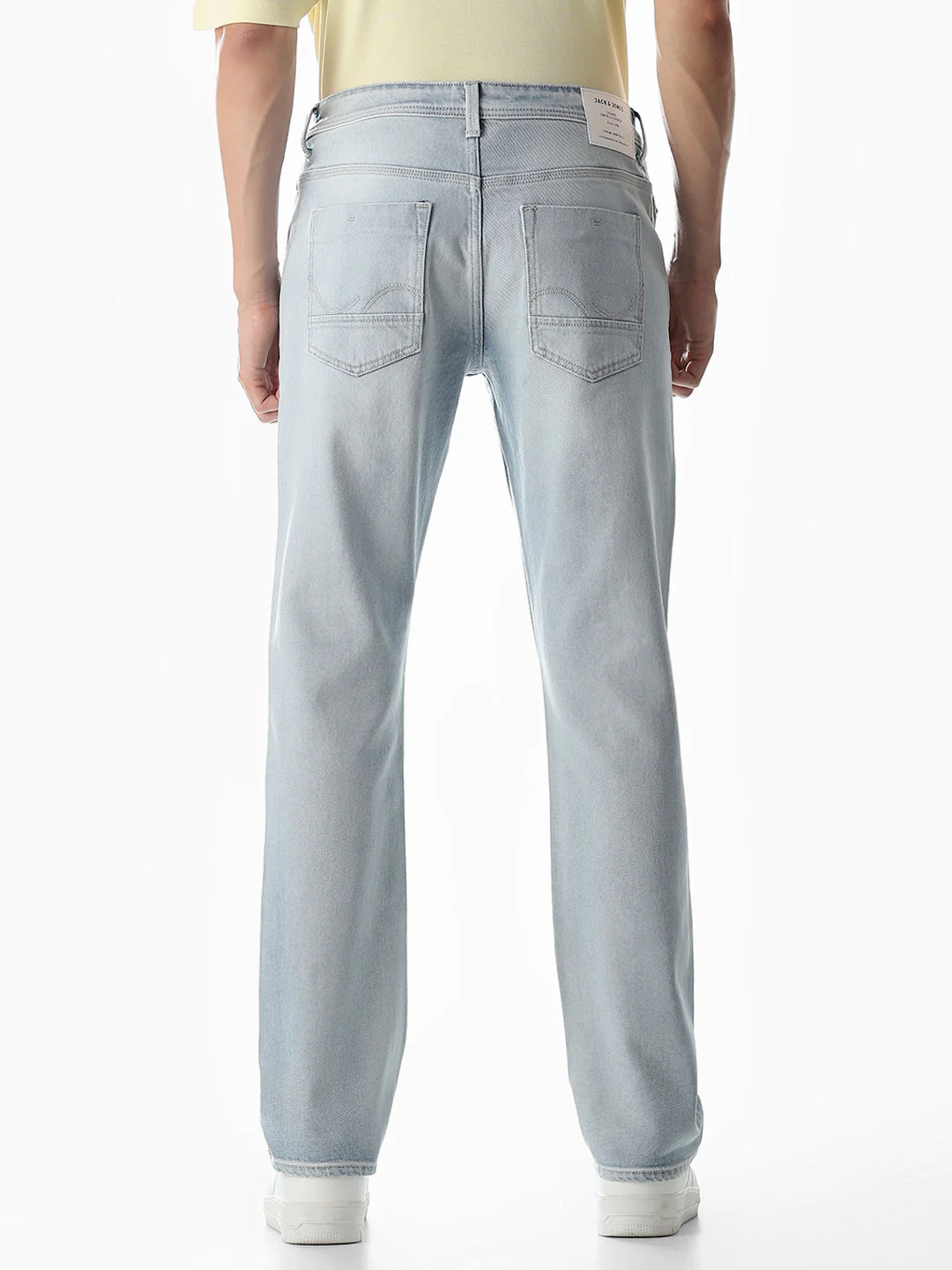 Mildly Distressed Clark Regular Fit Jeans - Image 9