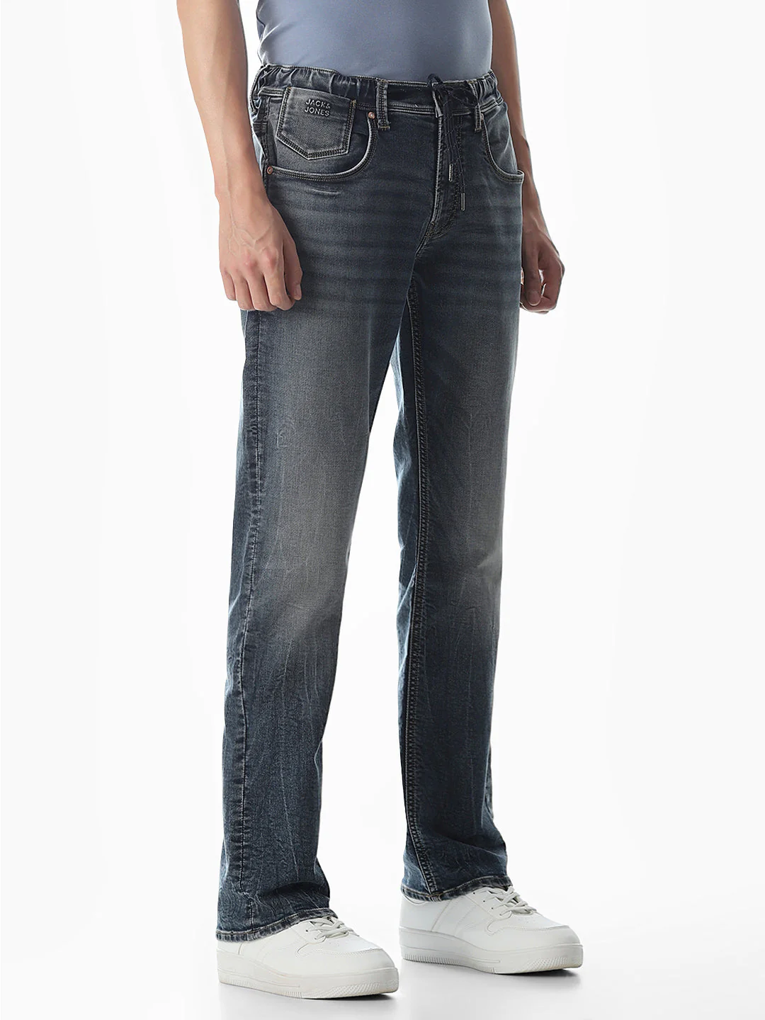 Mildly Washed Clark Regular Fit Jeans - Image 2