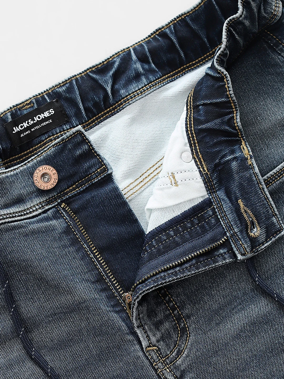 Mildly Washed Clark Regular Fit Jeans - Image 5