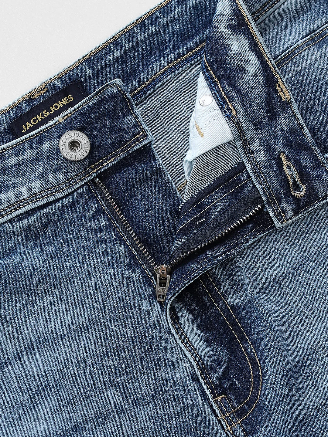 Blue 5 Pocket Dario Loose Fit Jeans - Image 5