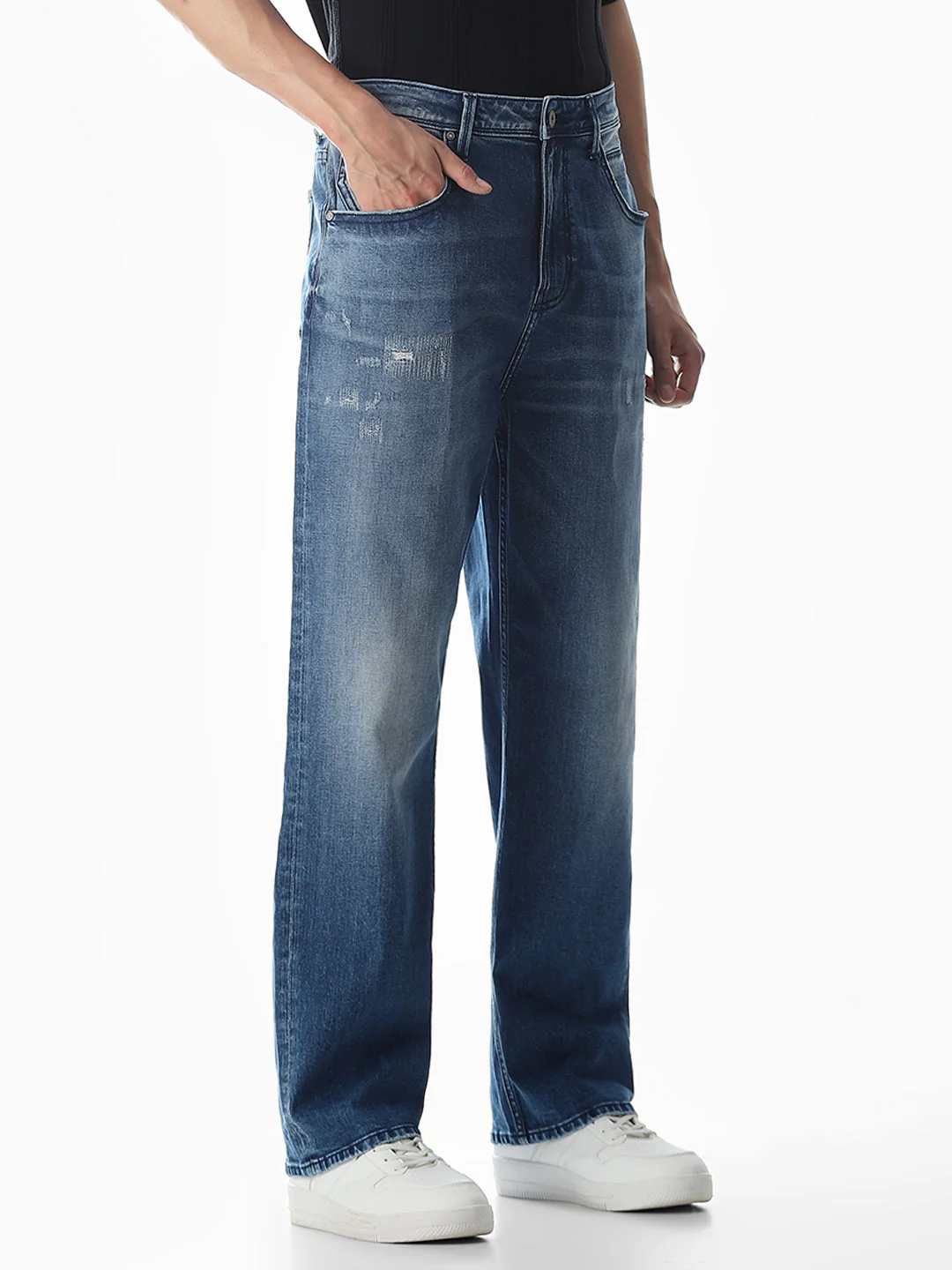 Blue Dario Loose Fit Jeans - Image 2