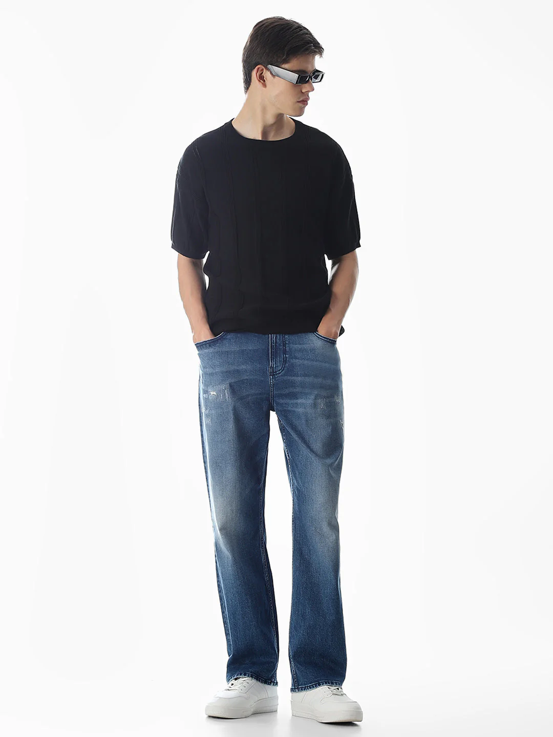 Blue Dario Loose Fit Jeans - Image 6