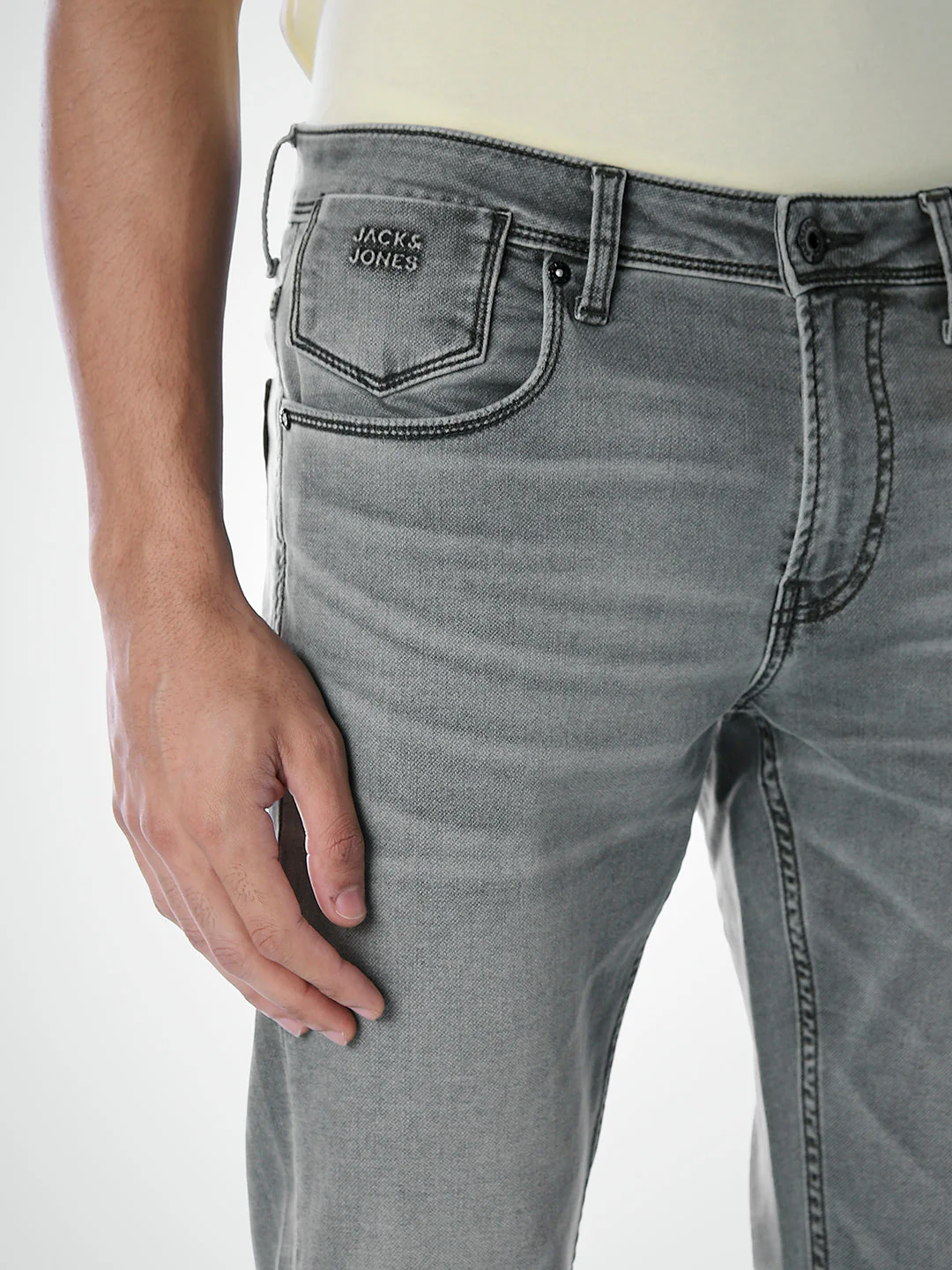 5 Pocket Glenn Slim Fit Jeans - Image 4