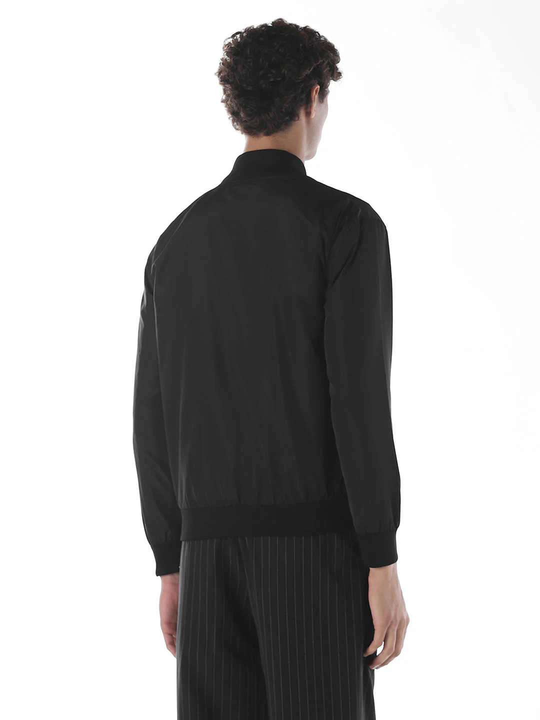 2 Pocket Zip-Up Bomber Jacket - Image 4