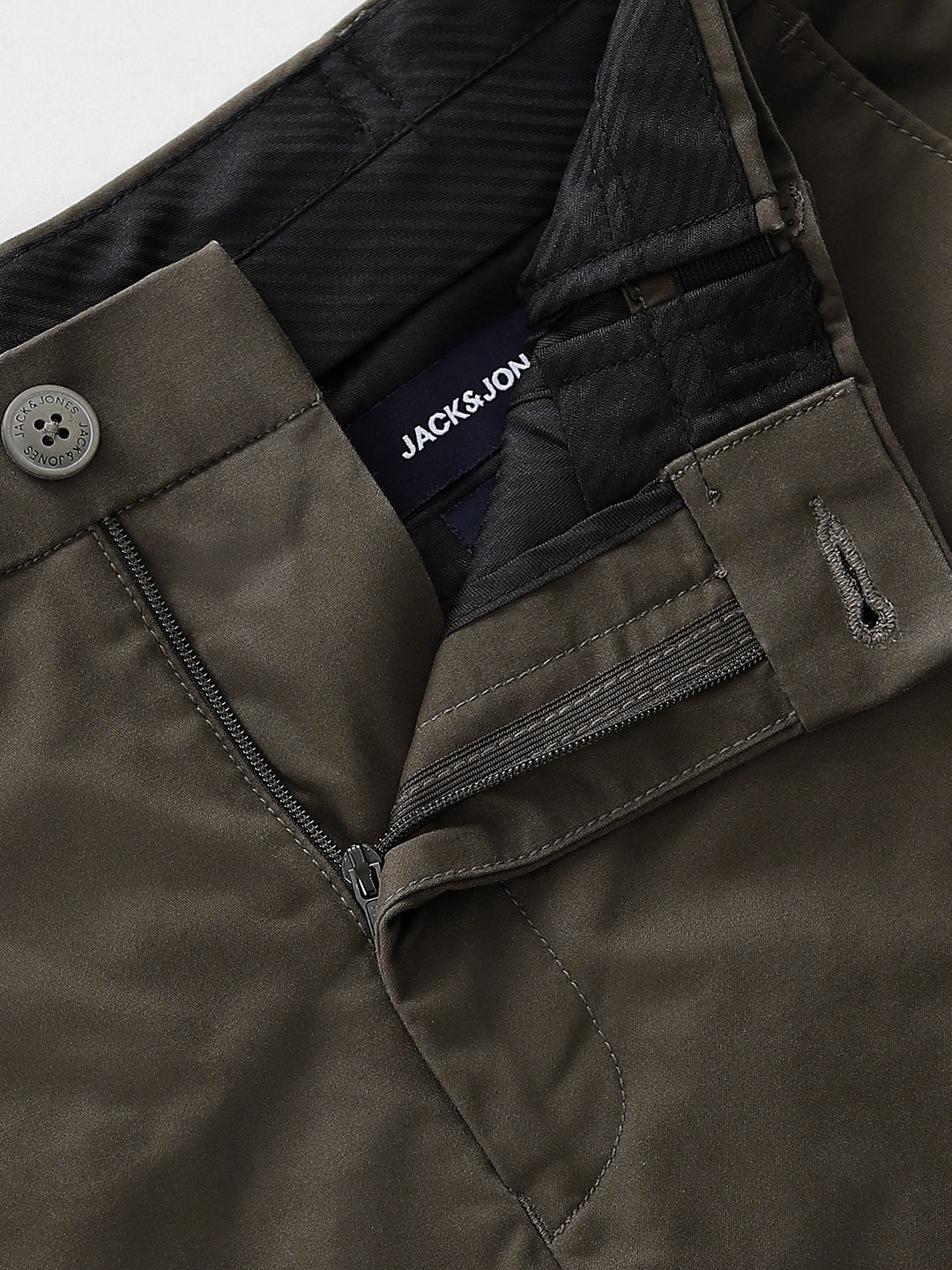 Regular Fit Mid Rise Pants - Image 5