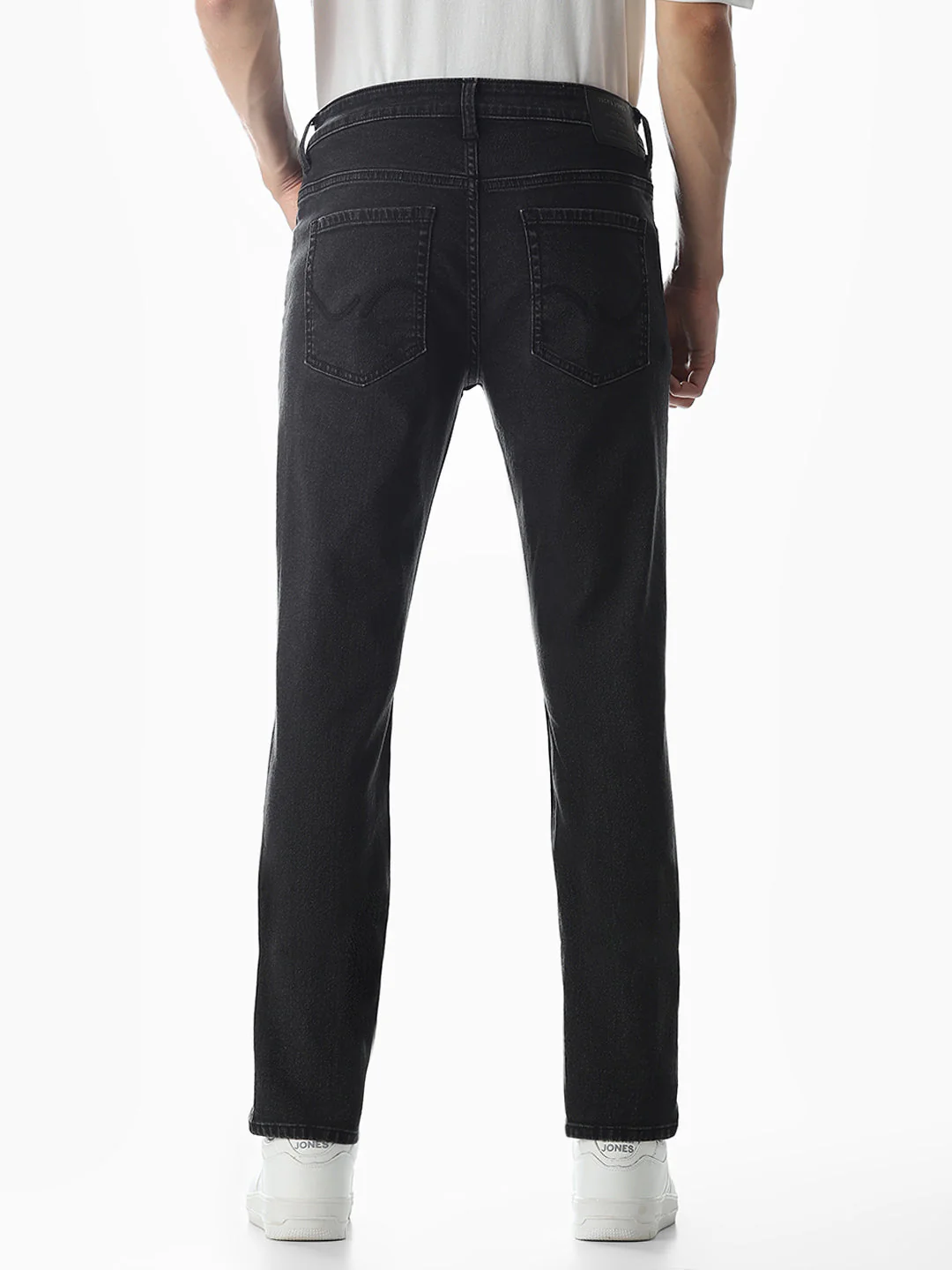 5 Pocket Ben Skinny Fit Jeans - Black - Image 3