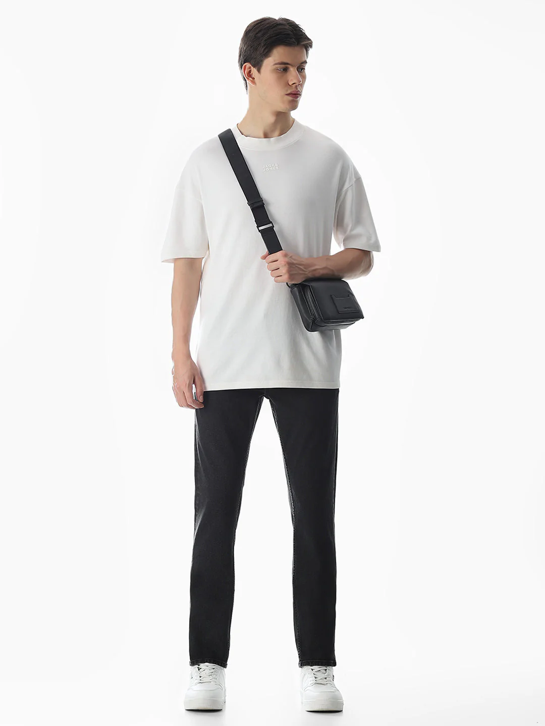 5 Pocket Ben Skinny Fit Jeans - Black - Image 6