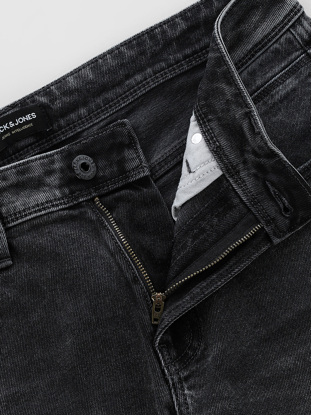 Dark Grey Glenn Slim Fit Jeans - Image 5