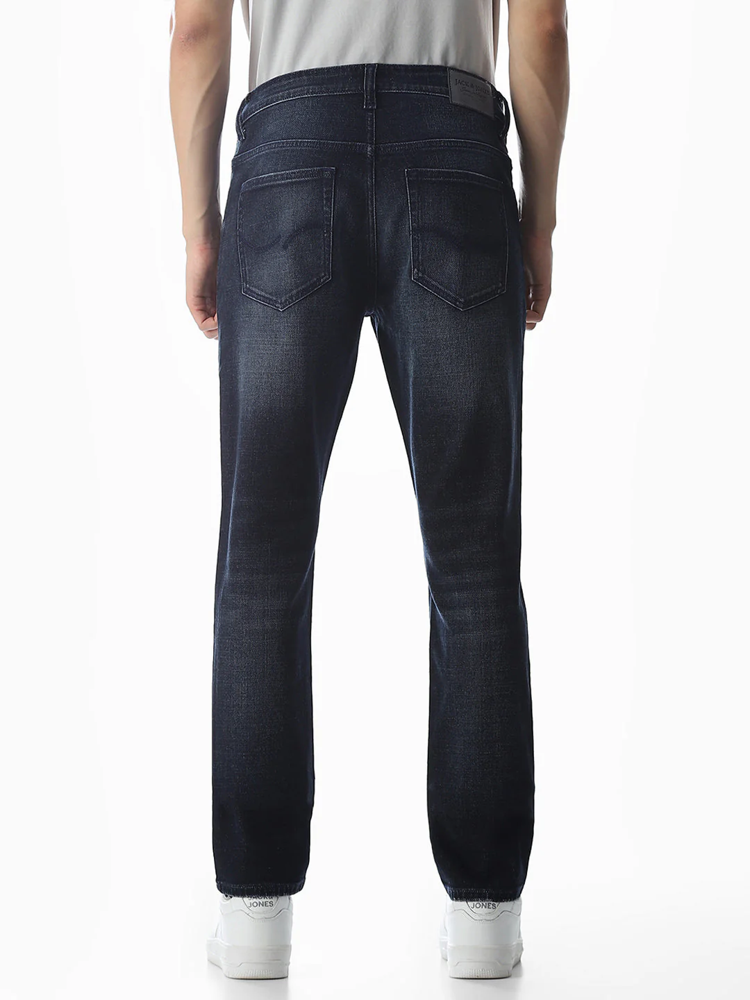 5 Pocket Ben Skinny Fit Jeans - Dark Blue - Image 9