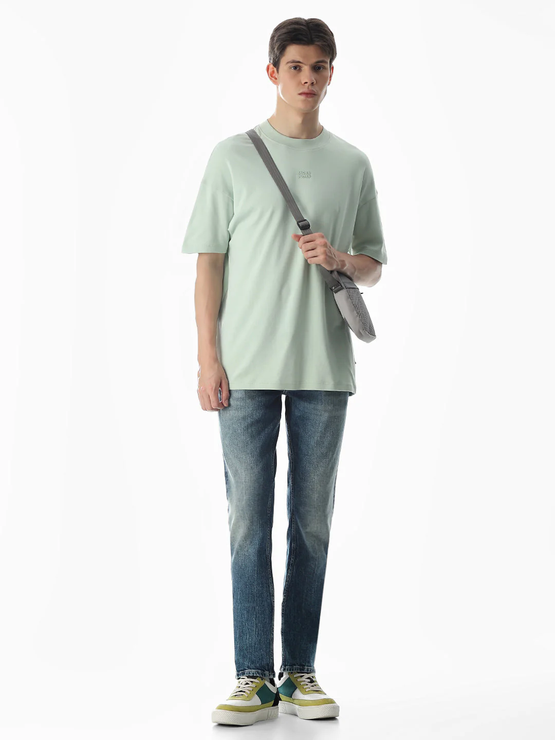 5 Pocket Ben Skinny Fit Jeans - Light Blue - Image 6