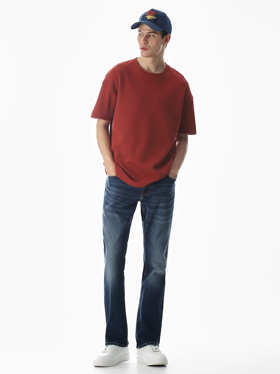 Clark Regular Fit Jeans - Medium Blue - Image 6