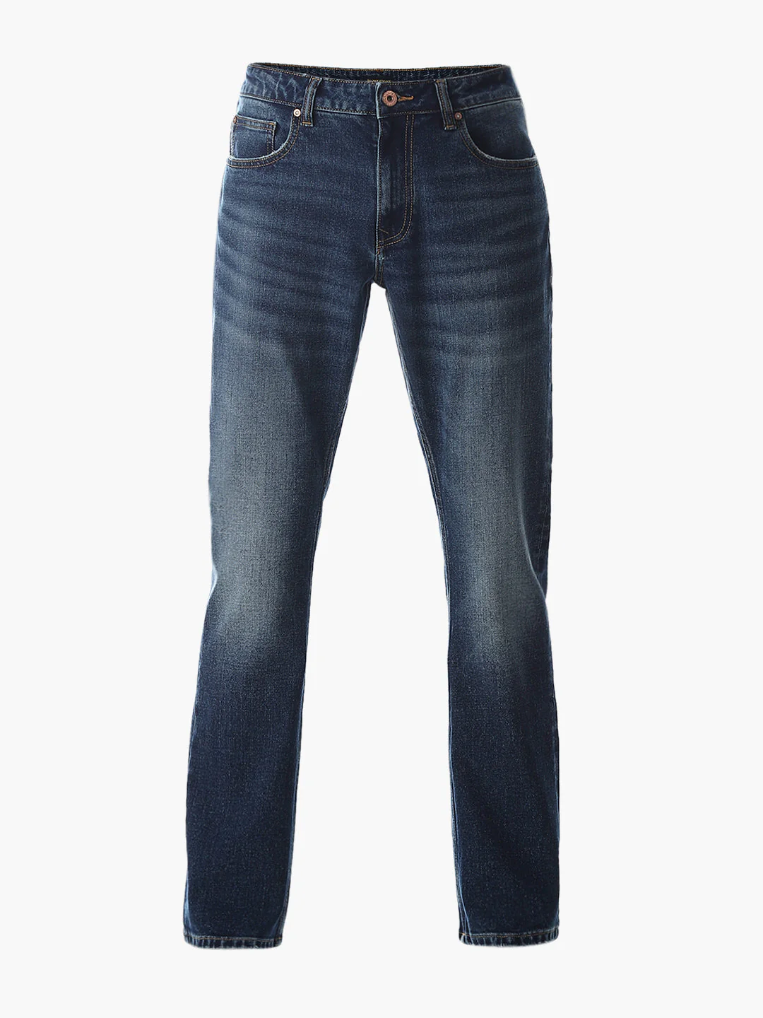 Clark Regular Fit Jeans - Medium Blue - Image 7