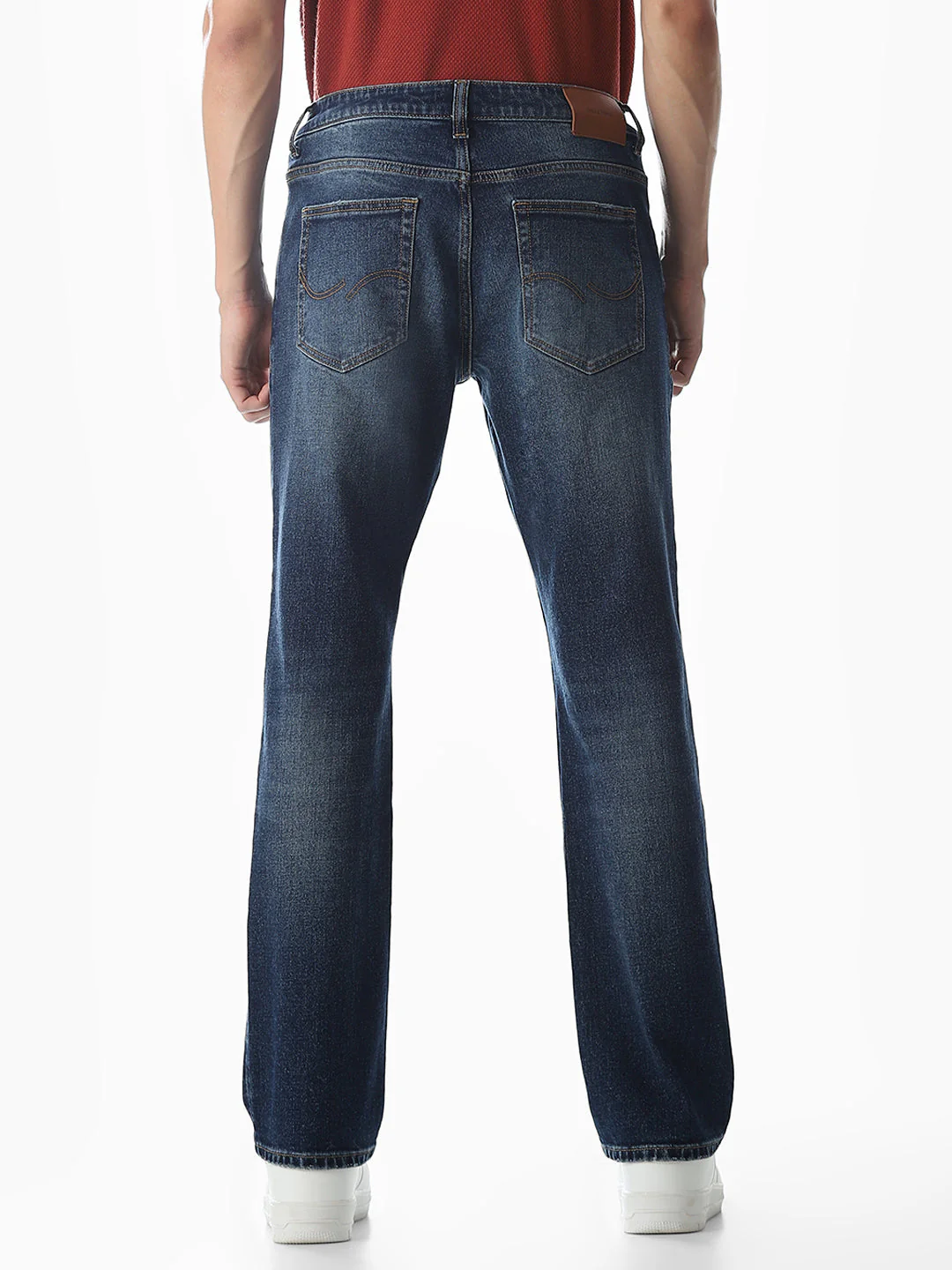 Clark Regular Fit Jeans - Medium Blue - Image 9