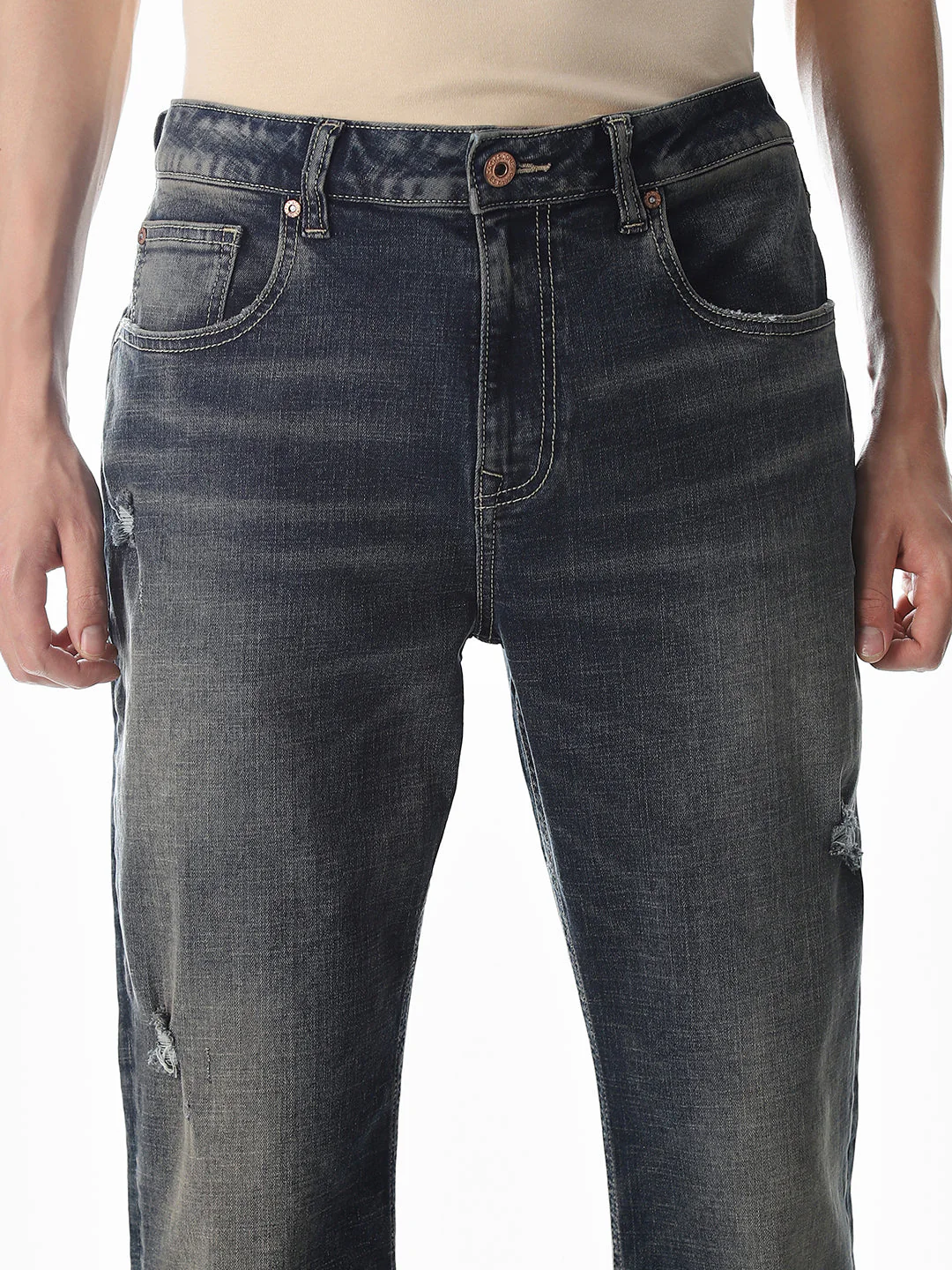 5 Pocket High Rise Bootcut Jeans - Image 4
