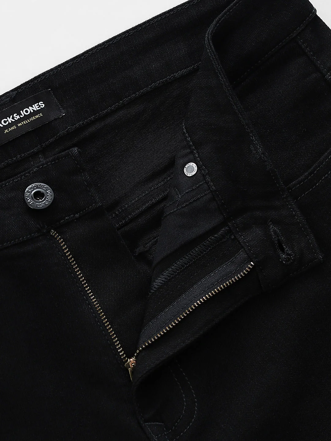 5 Pocket Ben Skinny Fit Jeans - Black - Image 5
