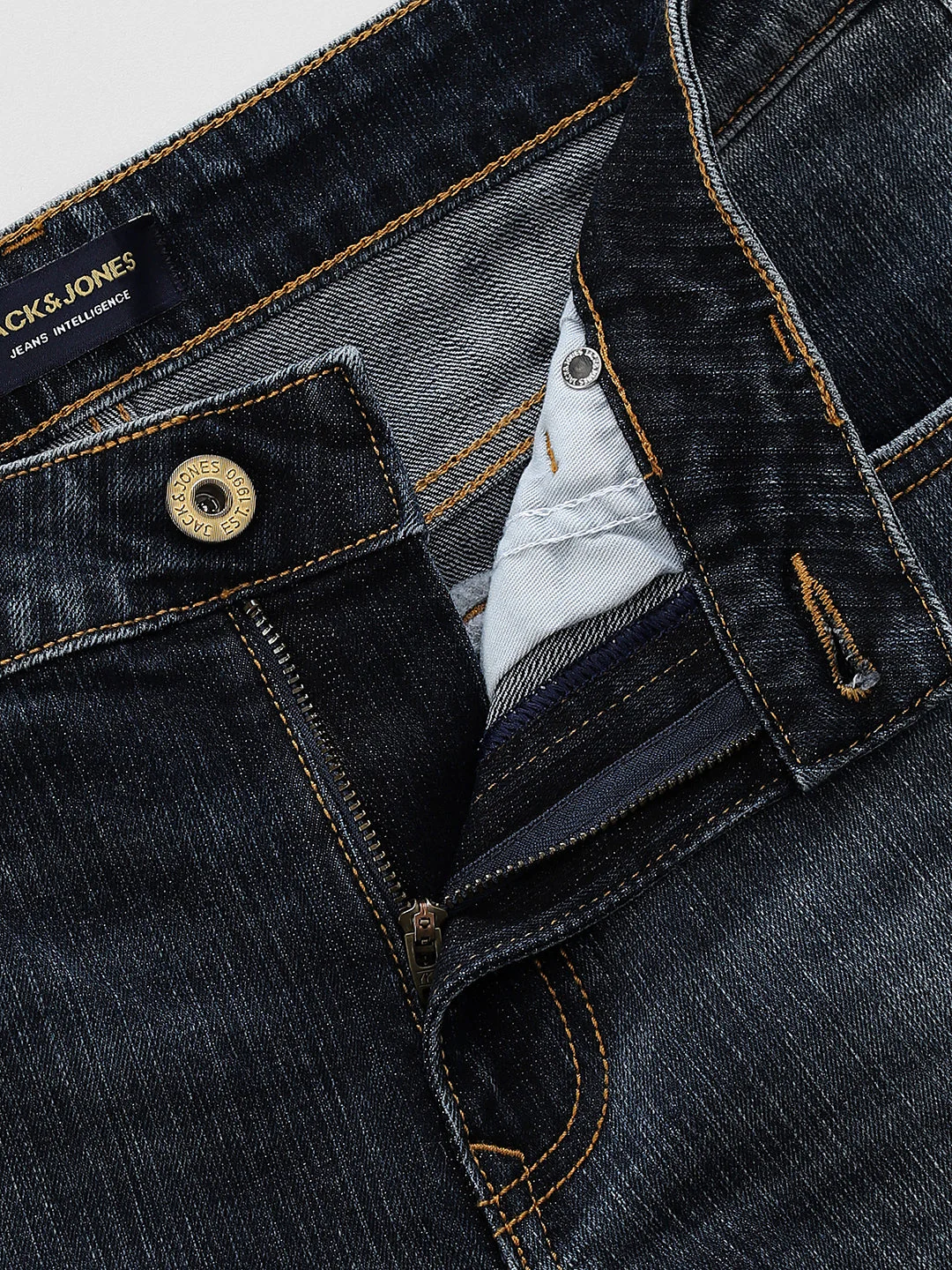 Cropped Brak Slim Fit Jeans - Image 5