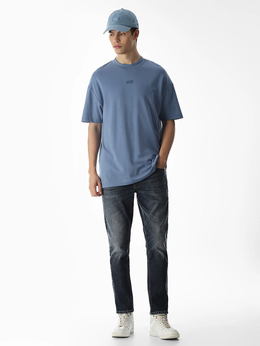 Cropped Brak Slim Fit Jeans - Image 6