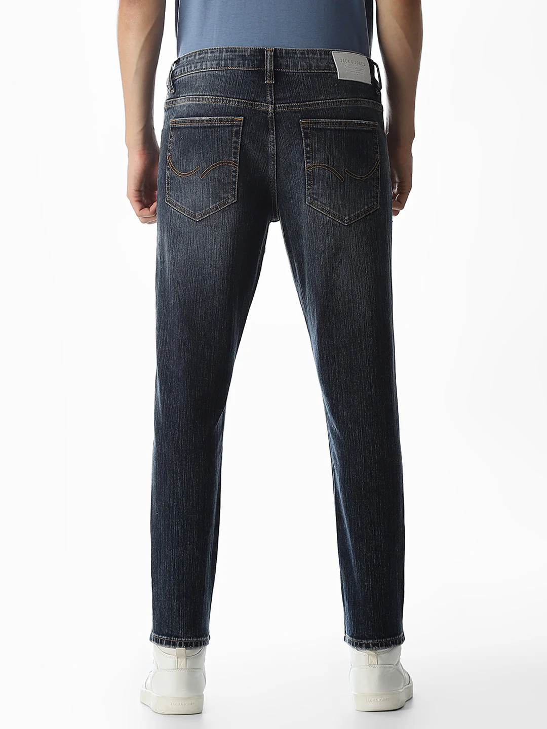 Cropped Brak Slim Fit Jeans - Image 9