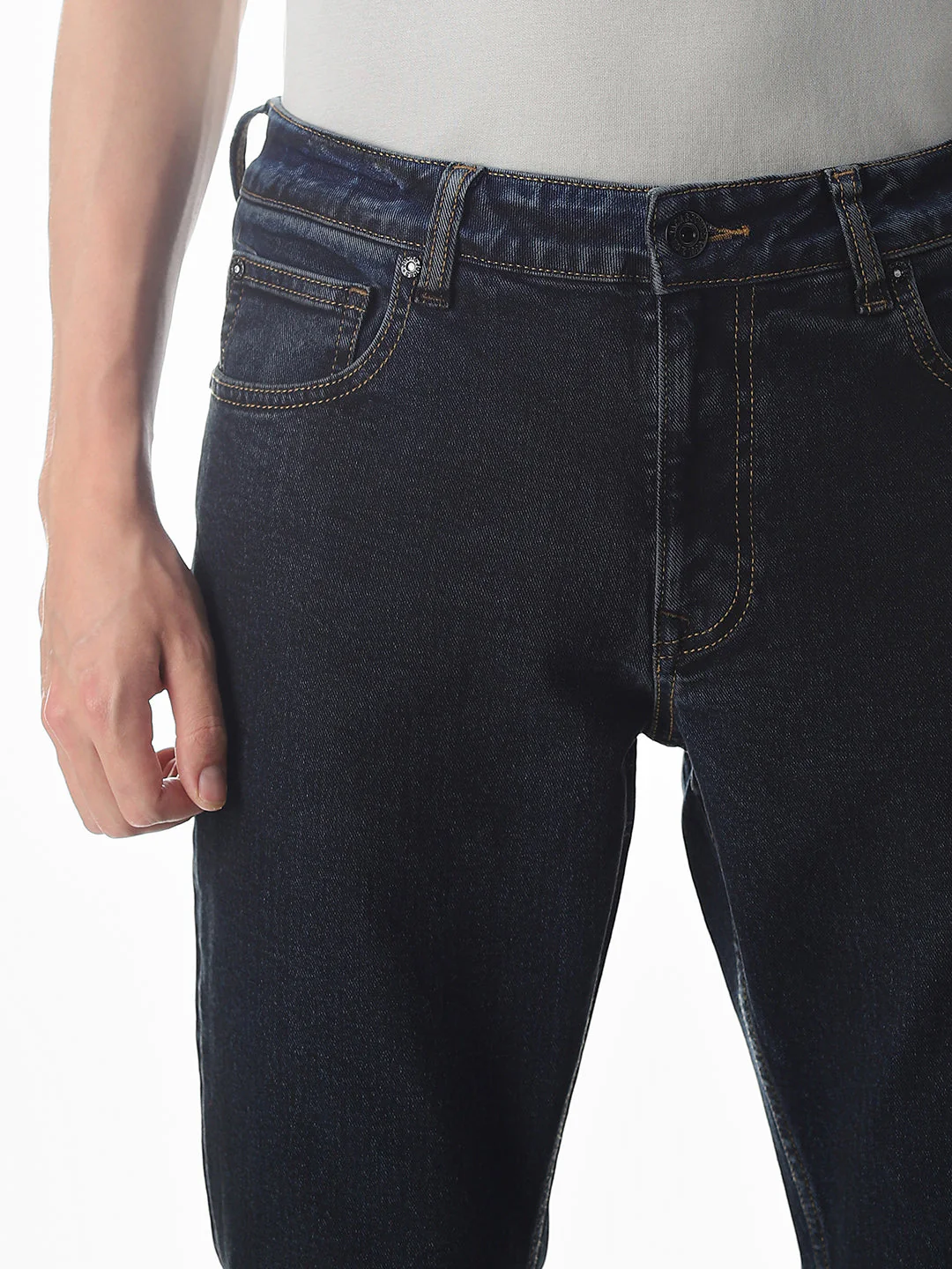 Clark Regular Fit Jeans - Dark Blue - Image 4