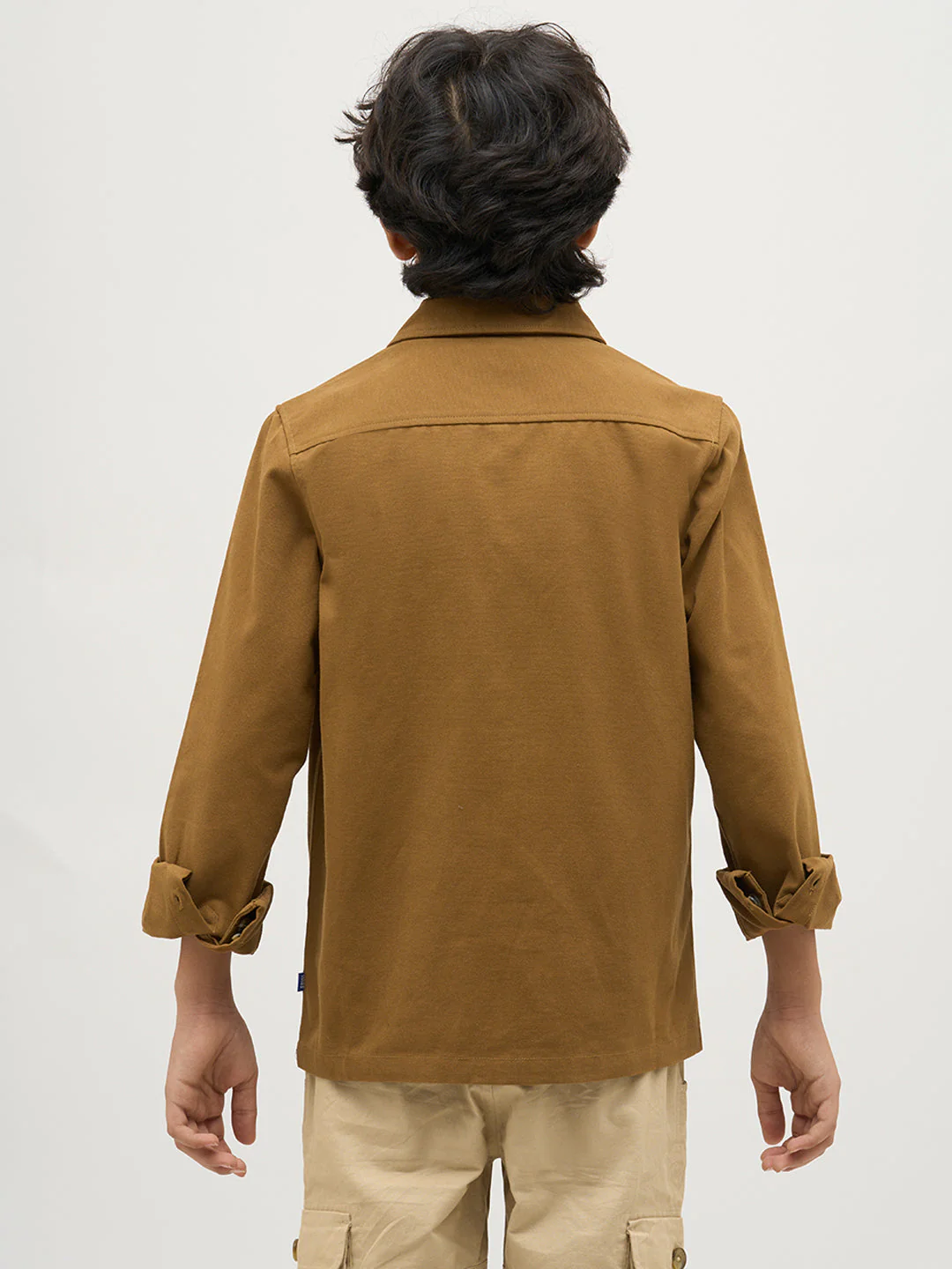 Boys 3 Pocket Cotton Shacket - Image 9