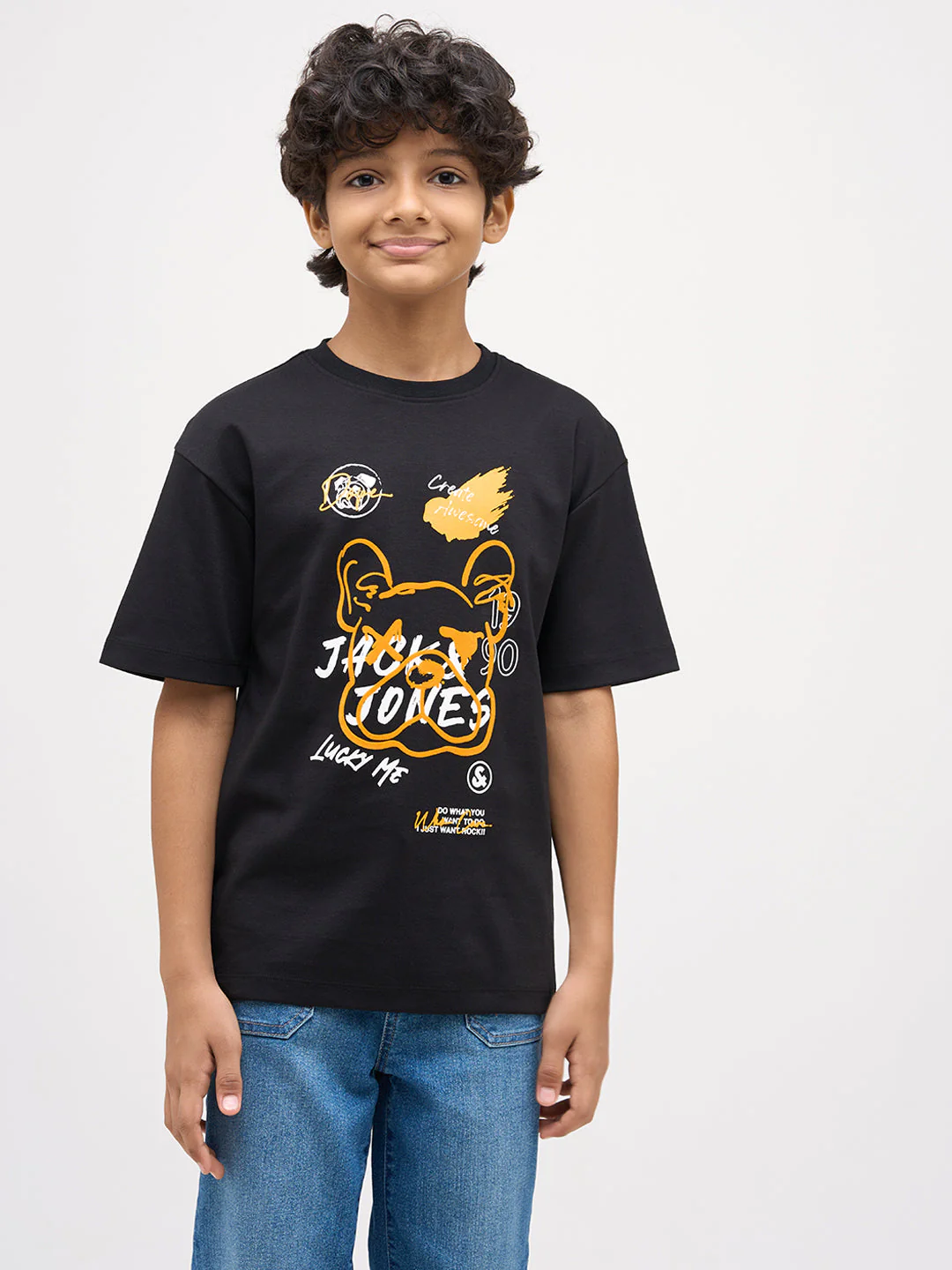 Boys Printed Cotton T-shirt - Image 2