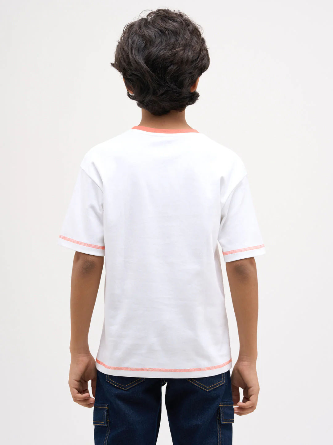 Boys Printed Oversized T-shirt - Image 9