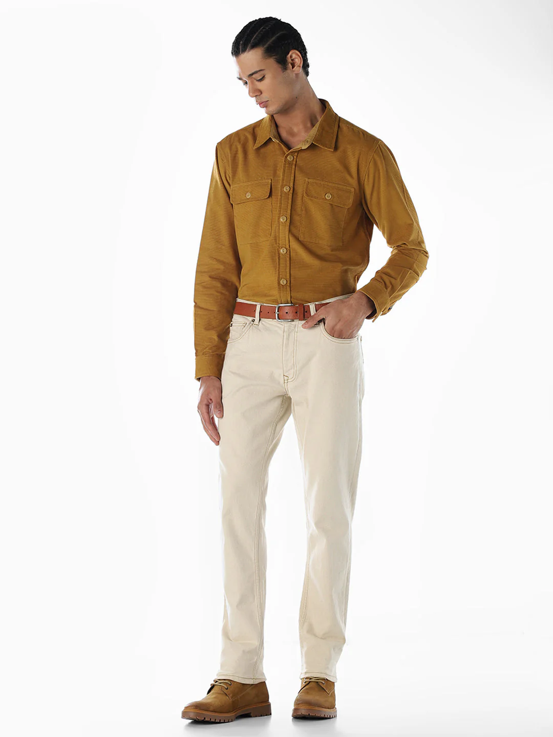 Cotton Full Sleeves Overshirt - Image 6