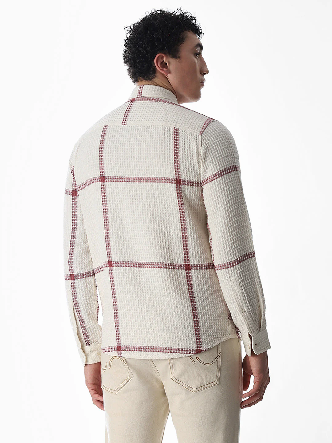 Regular Fit Check Shirt - Image 4