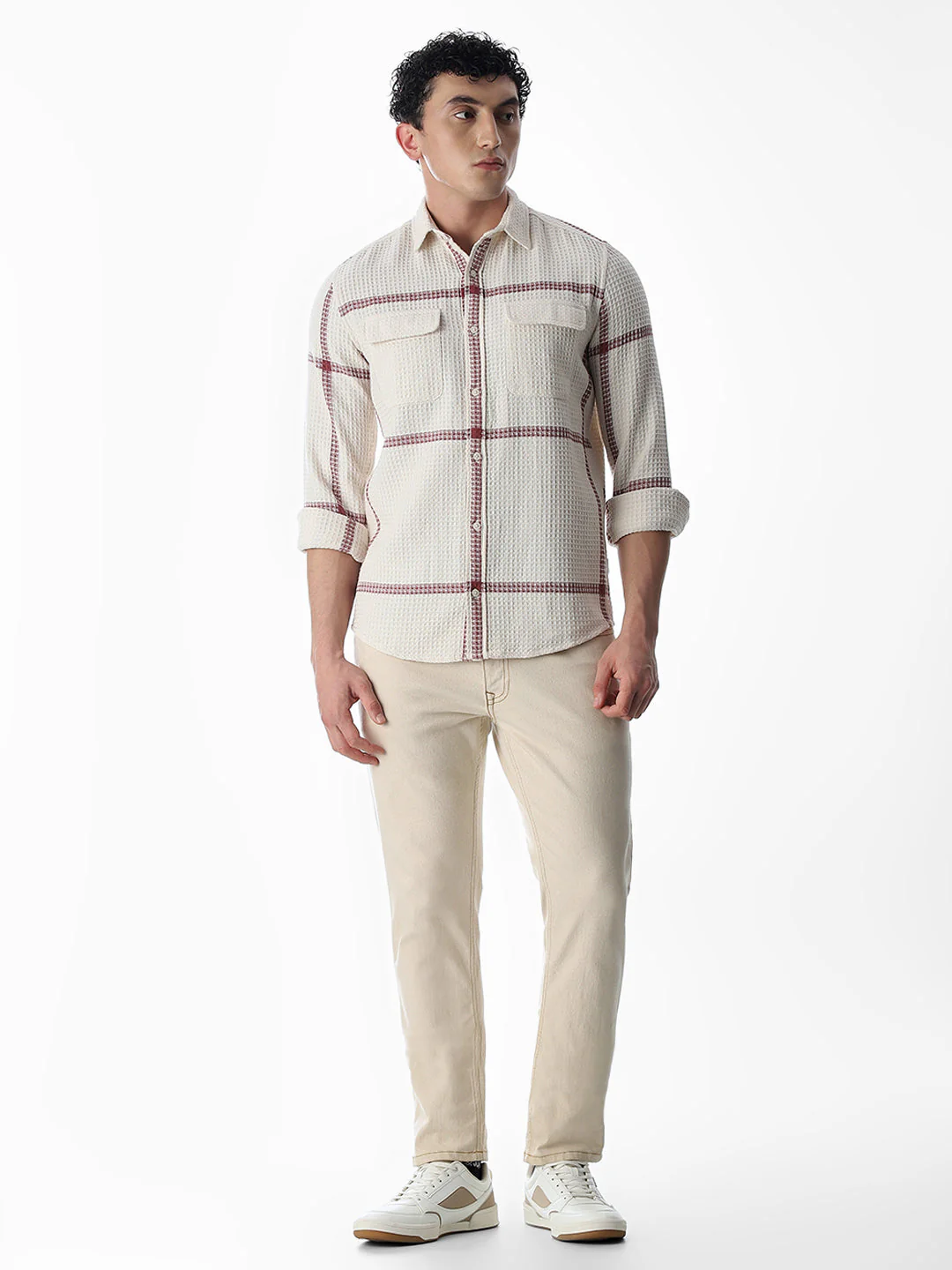 Regular Fit Check Shirt - Image 6