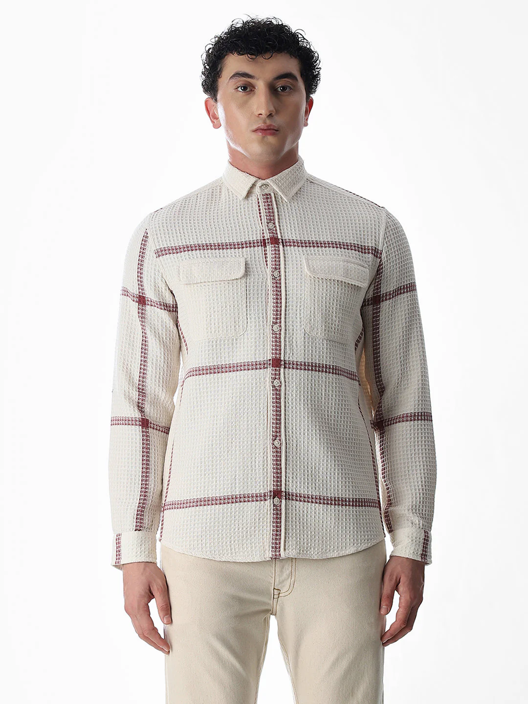 Regular Fit Check Shirt - Image 8