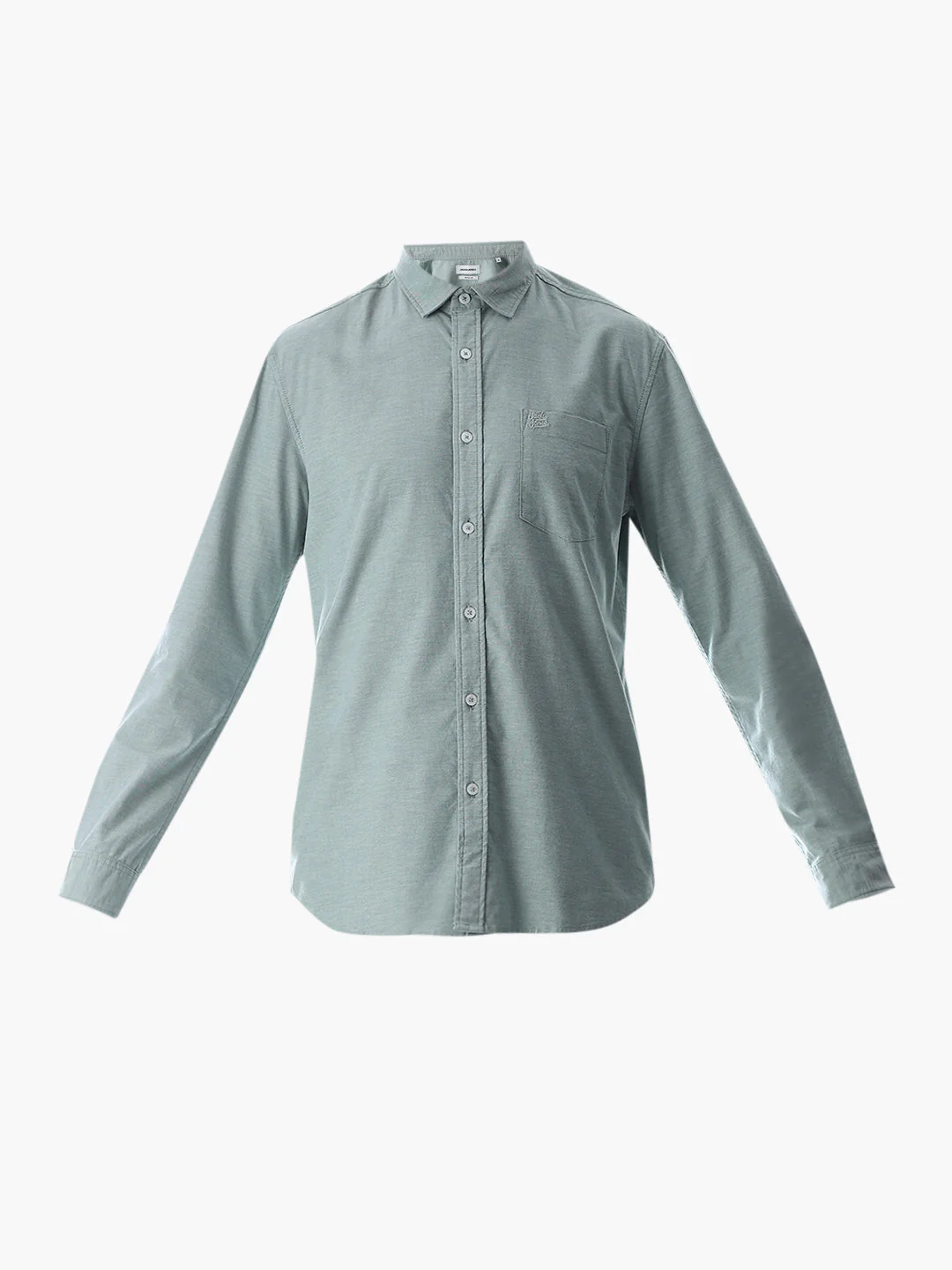 One Patch Pocket Slim Fit Shirt - Green - Image 7