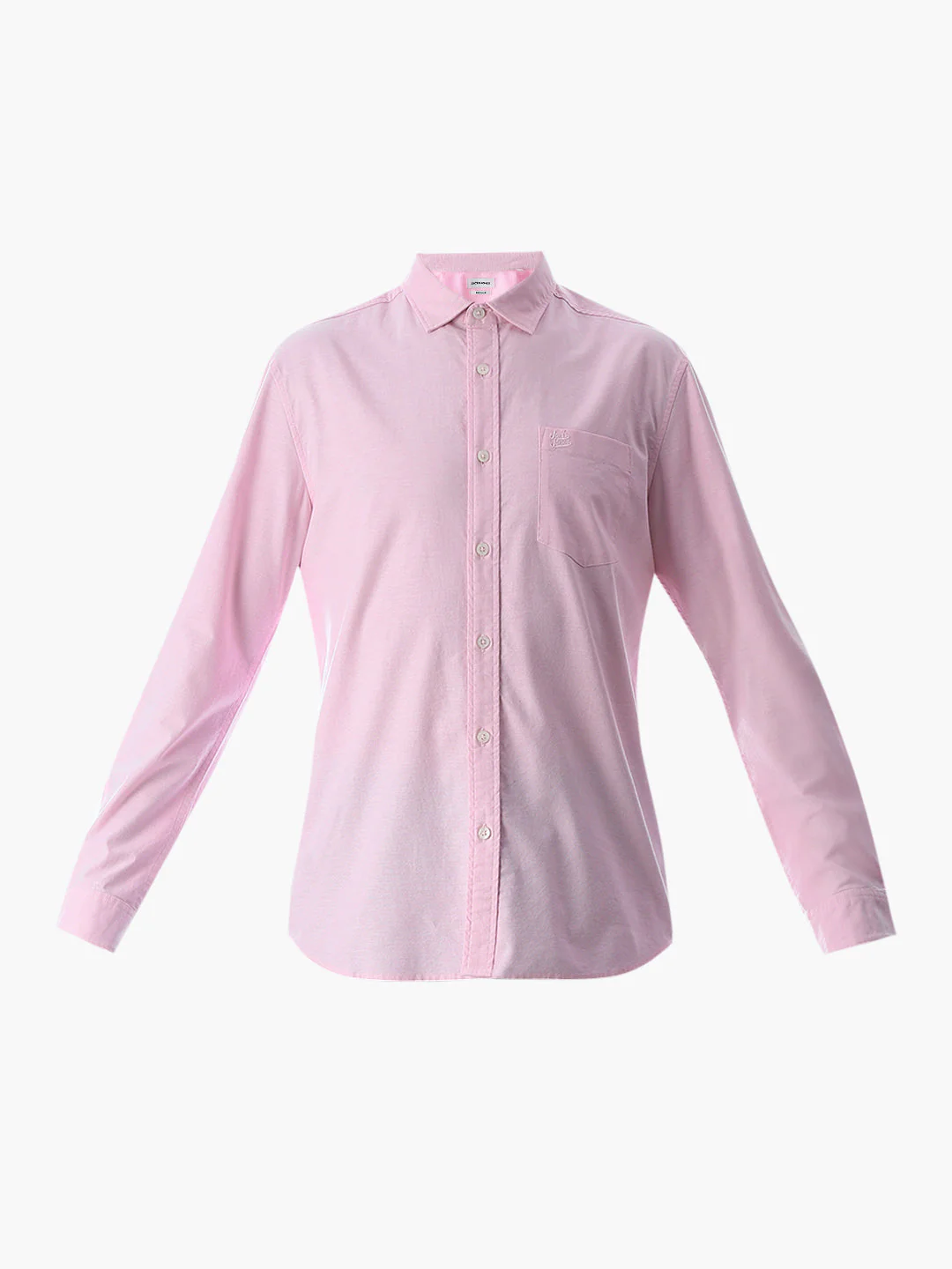 One Patch Pocket Slim Fit Shirt - Pink - Image 7
