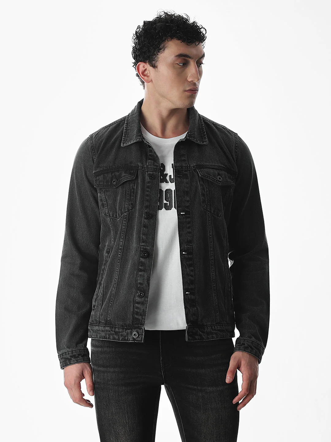 Chest Pocket Denim Jacket - Image 2
